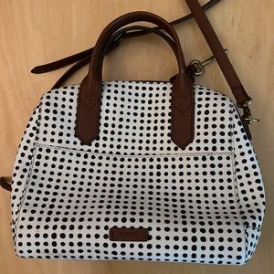 Fossil Sydney Satchel Polka Dot